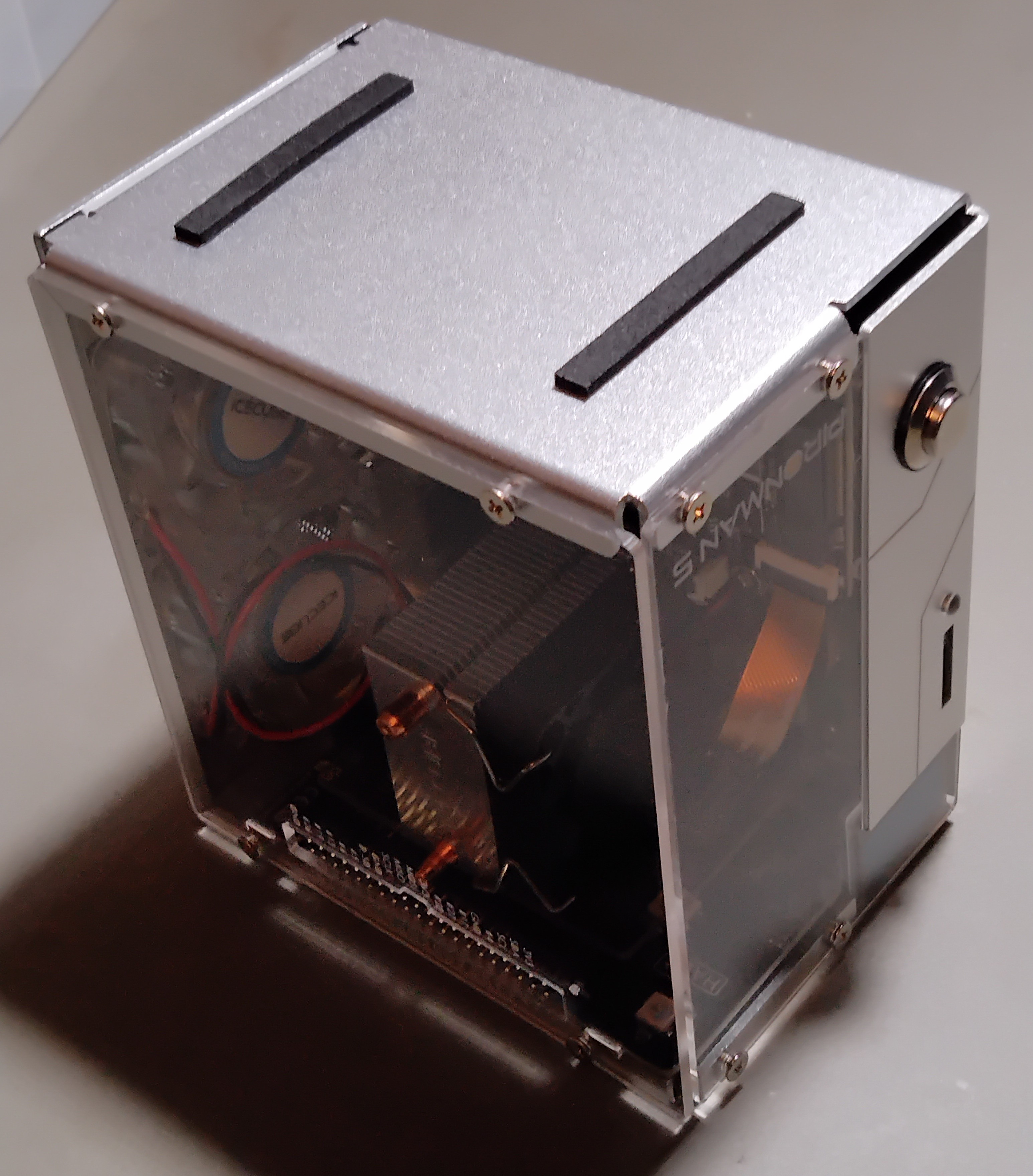 Another view of the completed unit (upside down) Another view of the completed unit (upside down)